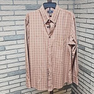 Dockers Plaid Shirt Sz L